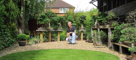 Bonsai Garden during the Summer 2012 